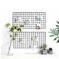 clip grid wall hanging nail iron frame